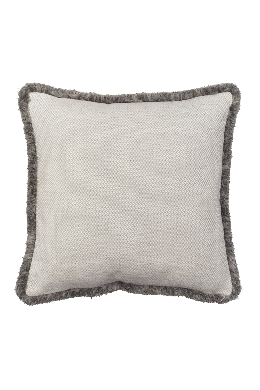 Chenille Herringbone Trimmed Cushion | Andrew Martin Sanremo | Oroa.com