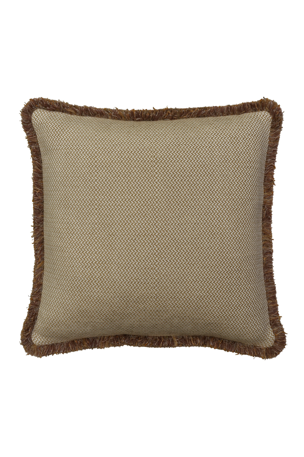 Chenille Herringbone Trimmed Cushion | Andrew Martin Sanremo | Oroa.com