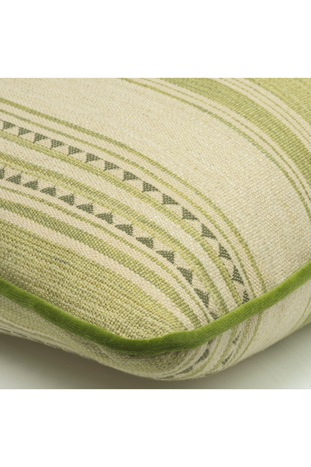 Triangular Motif Piped Cushion | Andrew Martin Las Salinas | Oroa.com