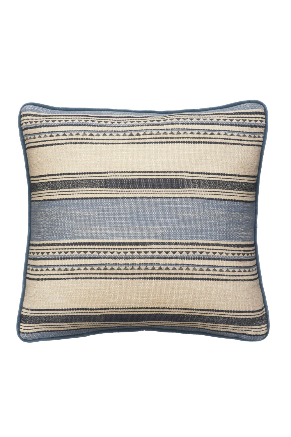 Triangular Motif Piped Cushion | Andrew Martin Las Salinas | Oroa.com