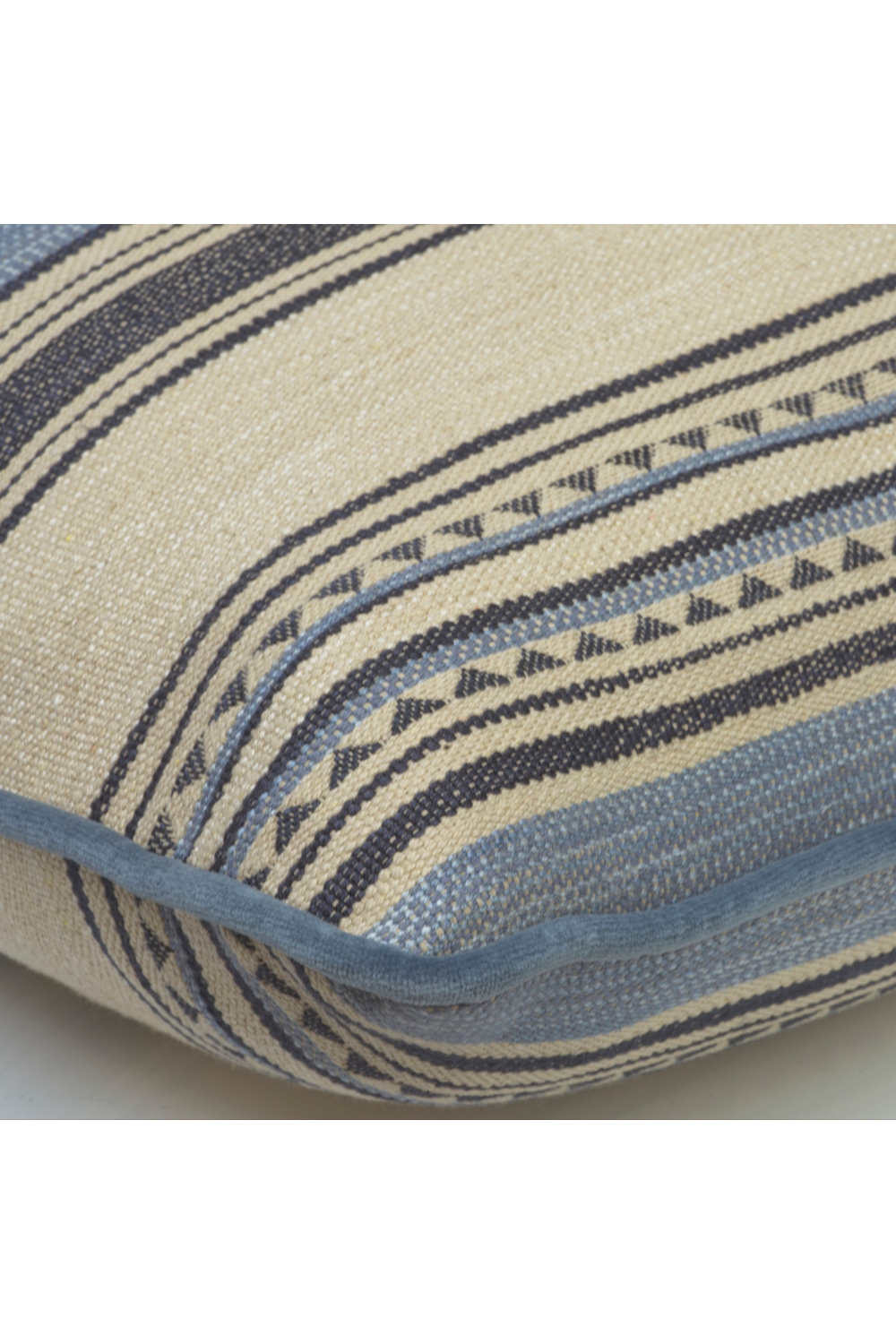 Triangular Motif Square Cushion | Andrew Martin Las Salinas | Oroa.com