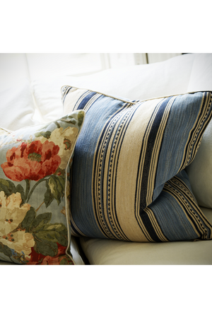 Triangular Motif Square Cushion | Andrew Martin Las Salinas | Oroa.com