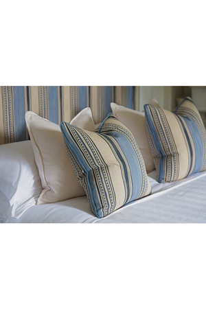 Triangular Motif Square Cushion | Andrew Martin Las Salinas | Oroa.com