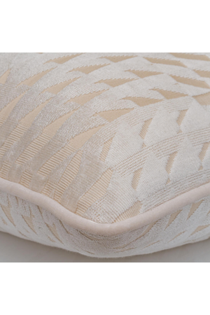 Patterned Epingle Velvet Cushion | Andrew Martin Park | Oroa.com