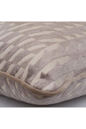 Patterned Epingle Velvet Cushion | Andrew Martin Park | Oroa.com