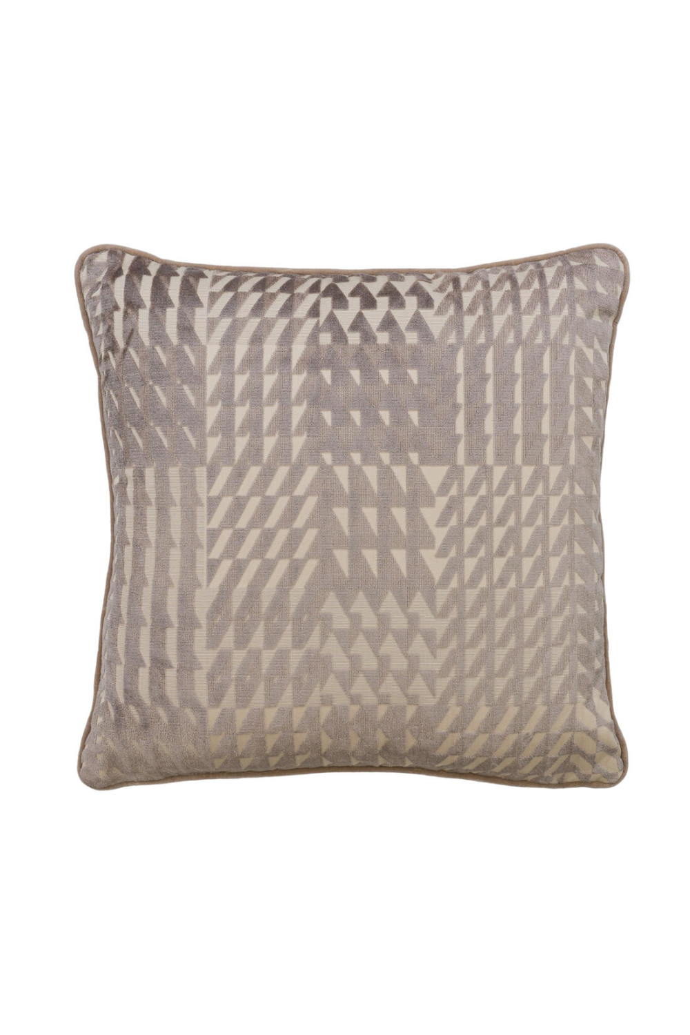 Patterned Epingle Velvet Cushion | Andrew Martin Park | Oroa.com