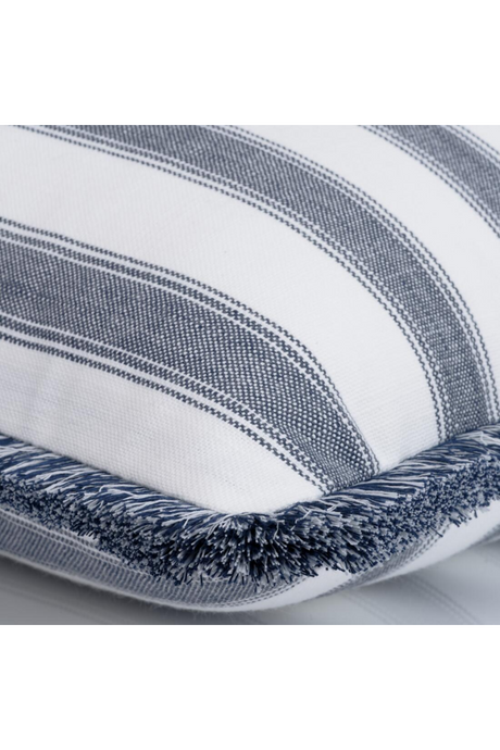 Trimmed Stripe Outdoor Cushion | Andrew Martin Tote | Oroa.com