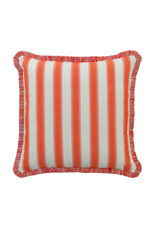 Trimmed Stripe Outdoor Cushion | Andrew Martin Tote | Oroa.com