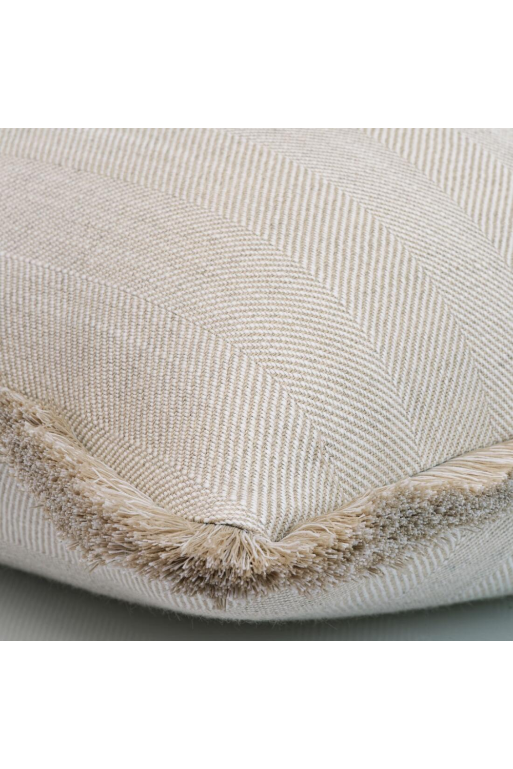 Herringbone Weave Outdoor Cushion | Andrew Martin Riviera | Oroa.com