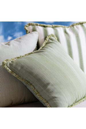 Herringbone Weave Outdoor Cushion | Andrew Martin Riviera | Oroa.com