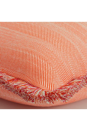 Herringbone Weave Outdoor Cushion | Andrew Martin Riviera | Oroa.com