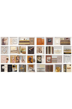 Iconic Fashion Books Plexiglass Artwork | Andrew Martin Fashion Beauty | Oroa.com