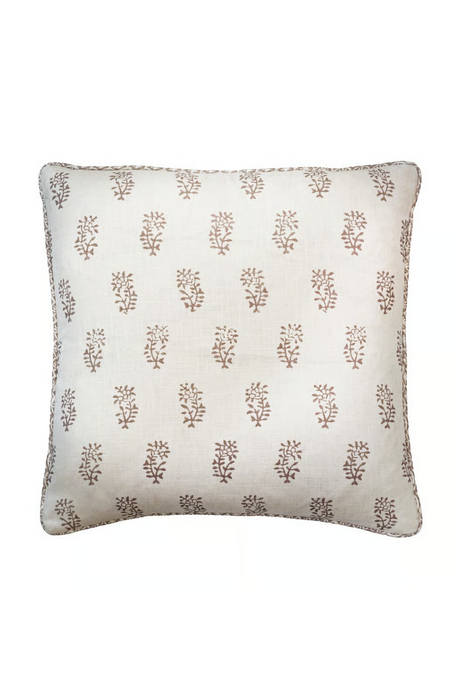 Floral Linen Cushion | Andrew Martin Thyme | Oroa.com