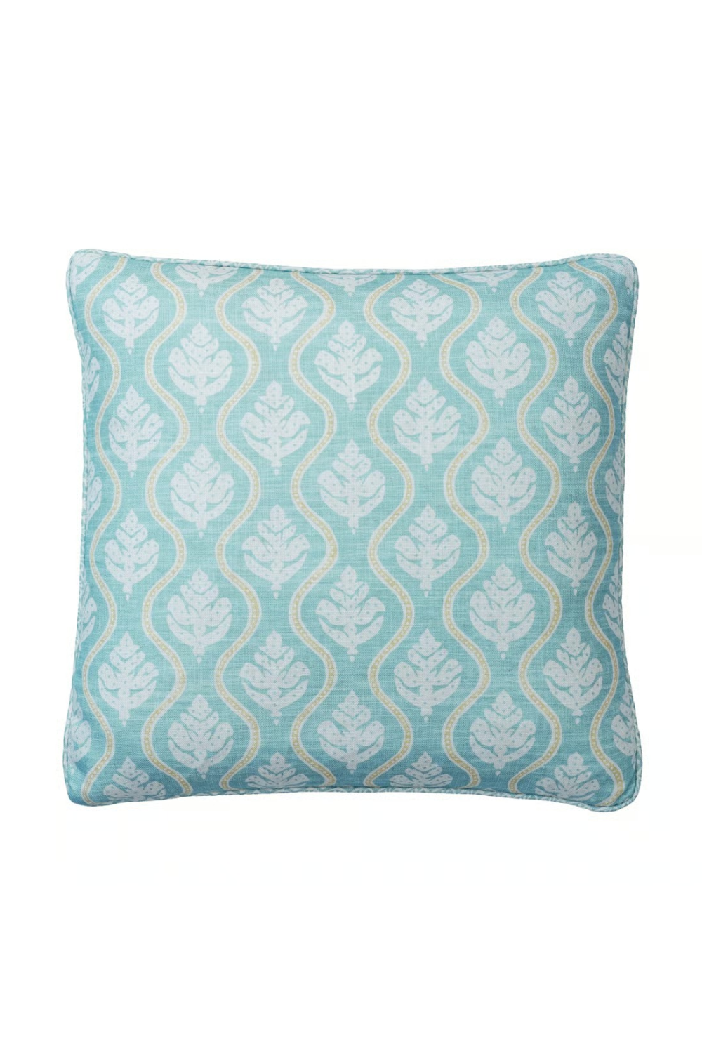 Leaf Motif Cushion | Andrew Martin Fig | Oroa.com