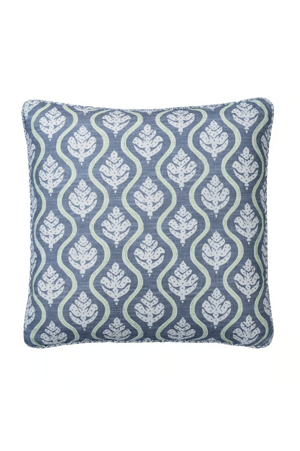 Leaf Motif Cushion | Andrew Martin Fig | Oroa.com