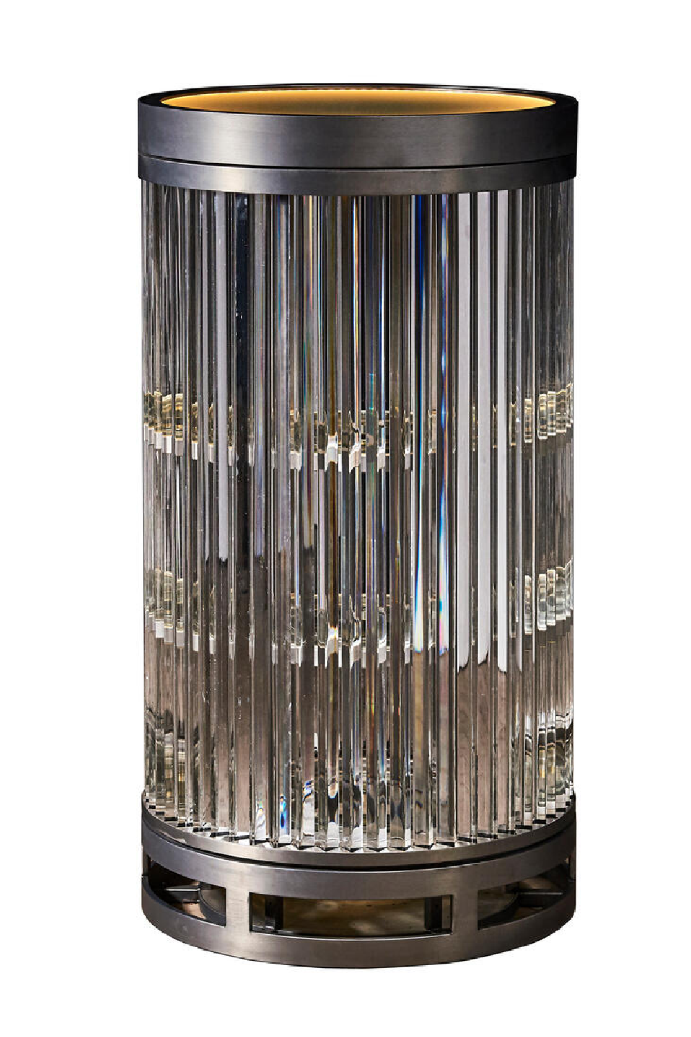 Cylindrical Glass Wine Cabinet | Andrew Martin Rex | Oroa.com