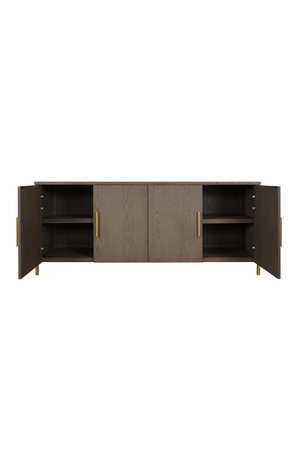 4-Door Oak Sideboard | Andrew Martin Jeanne | Oroa.com