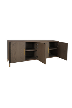 4-Door Oak Sideboard | Andrew Martin Jeanne | Oroa.com