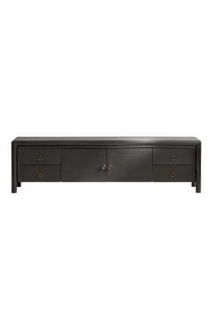 Black Lacquer Media Unit | Andrew Martin Concordia | Oroa.com