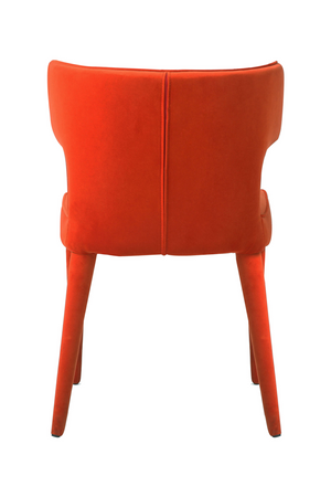 Velvet Mid-Century Dining Chair | Andrew Martin Juno | Oroa.com