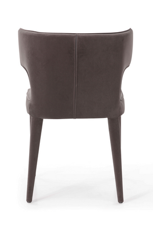 Velvet Mid-Century Dining Chair | Andrew Martin Juno | Oroa.com