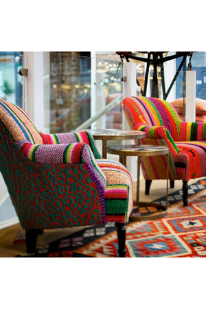 Upholstered Wingback Armchair | Andrew Martin Victoria | Oroa.com