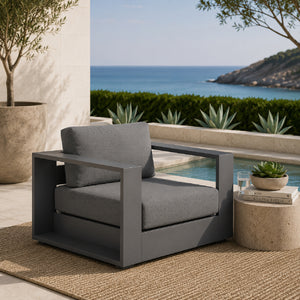   Modern Outdoor Swivel Armchair | Oroa.com
