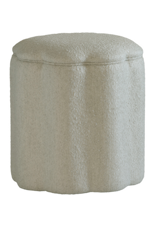 Fabric Upholstered Ottoman | Andrew Martin Daisy | Oroa.com