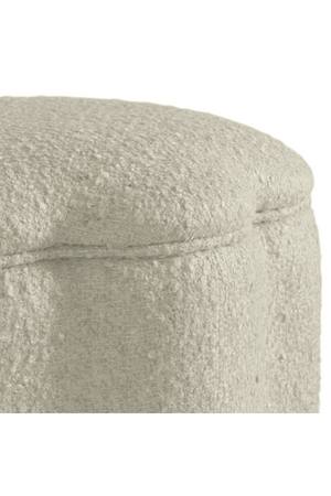 Fabric Upholstered Ottoman | Andrew Martin Daisy | Oroa.com