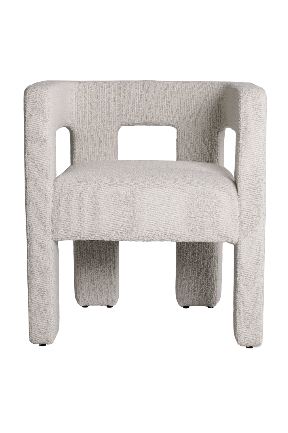 Off-White Bouclé Accent Chair | Andrew Martin Pim | Oroa.com