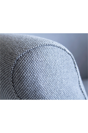 Blue Linen Lounge Armchair | Andrew Martin Victoria | Oroa.com