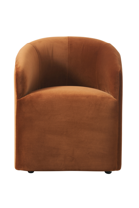 Velvet Tub Dining Chair | Andrew Martin Alto | Oroa.com