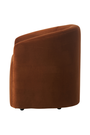 Velvet Tub Dining Chair | Andrew Martin Alto | Oroa.com