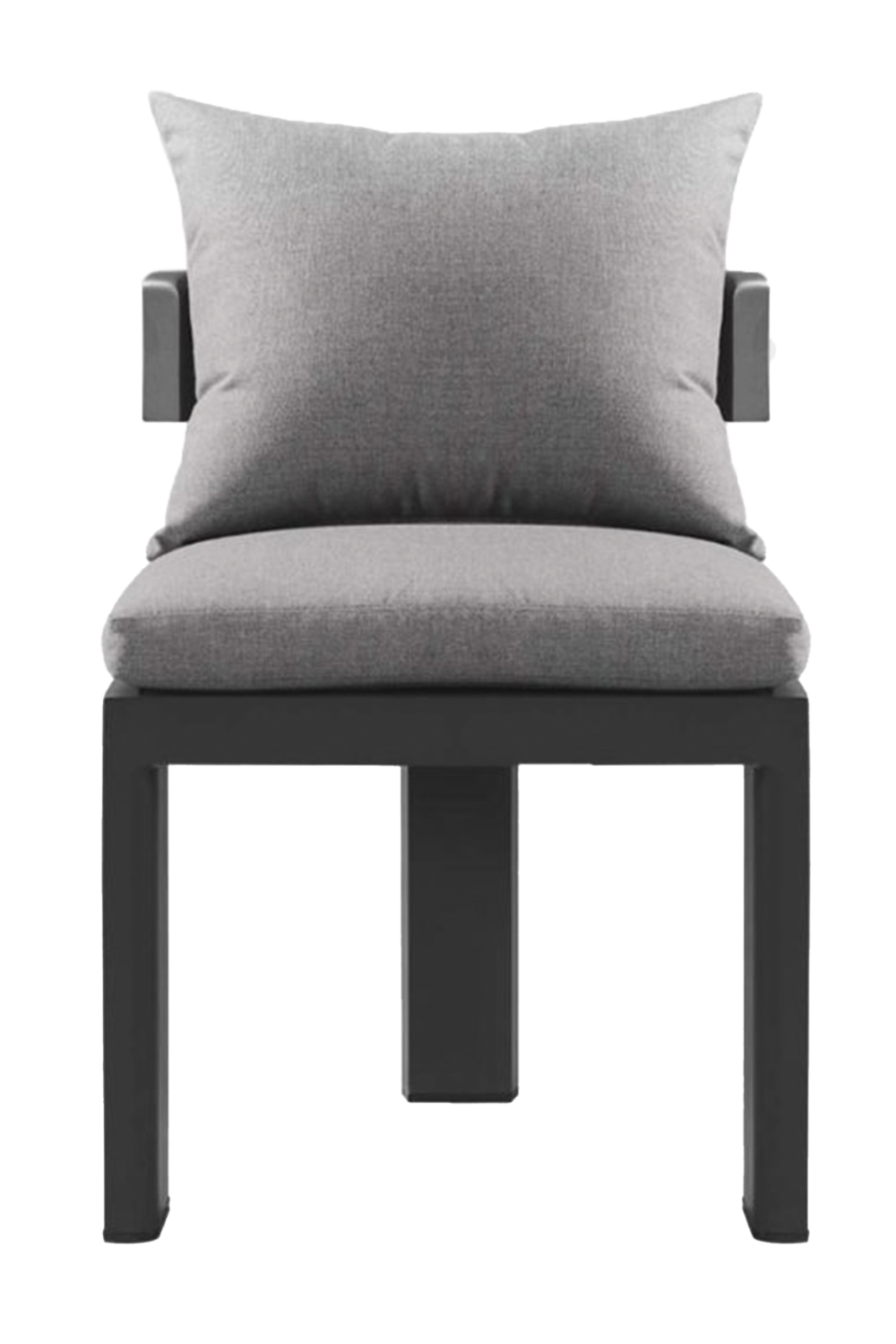 Dark Gray Outdoor Dining Chair | Andrew Martin Caicos | Oroa.com