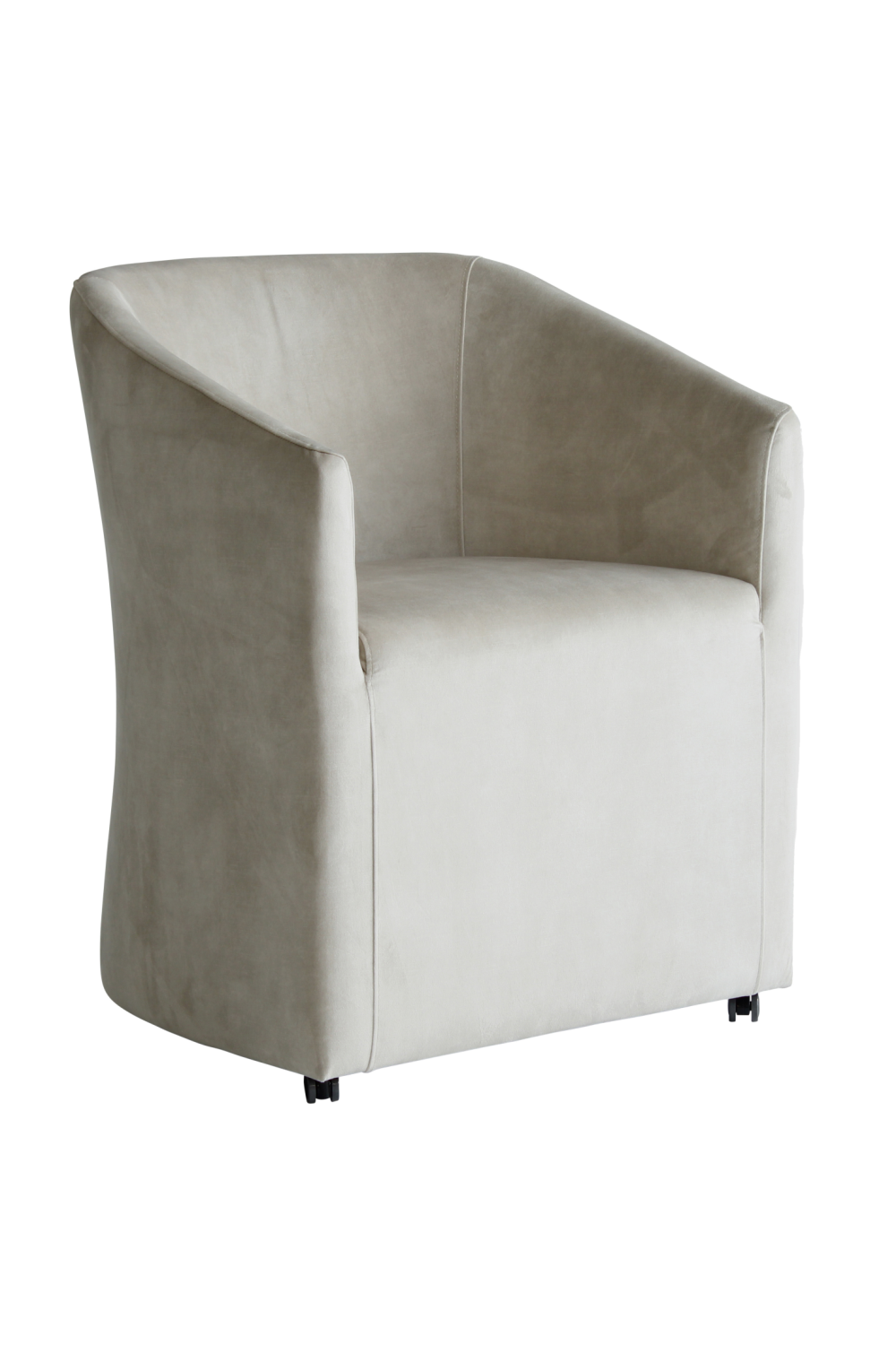 Gray Velvet Tub Dining Chair | Andrew Martin Ferdinand | Oroa.com