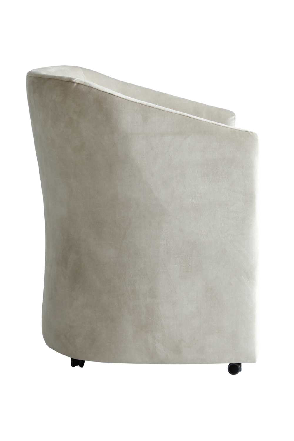 Gray Velvet Tub Dining Chair | Andrew Martin Ferdinand | Oroa.com