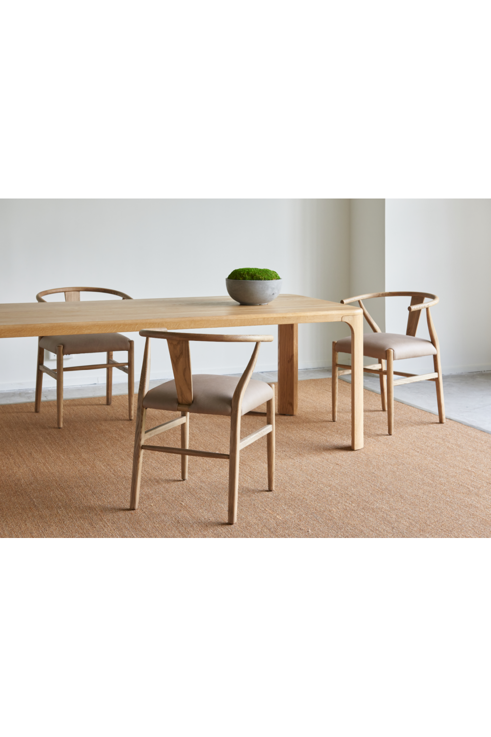 Wooden Curved Dining Chair | Andrew Martin Robin | Oroa.com