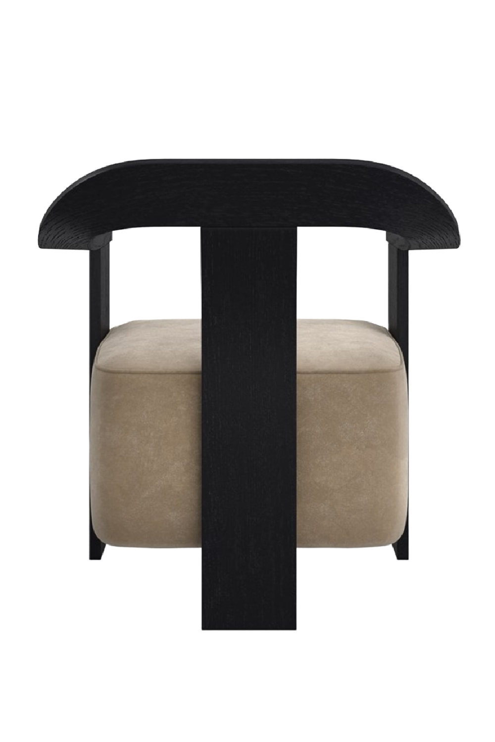 Suede Modern Accent Chair | Andrew Martin Luca | Oroa.com