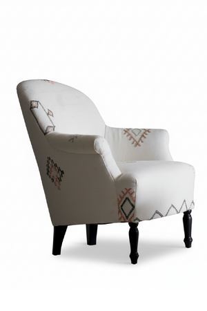 Upholstered Wingback Armchair | Andrew Martin Victoria | Oroa.com