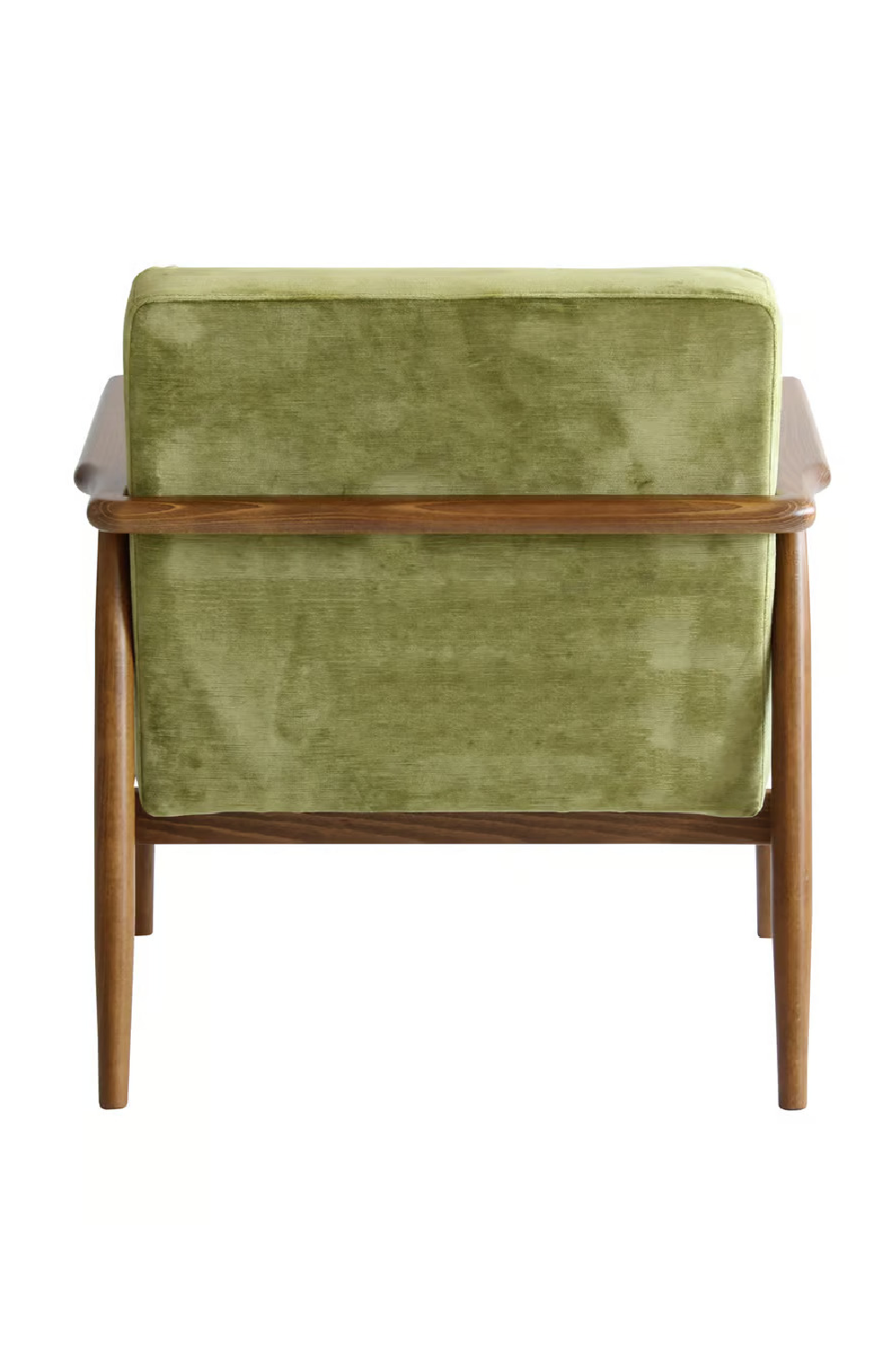 Velvet Mid-Century Lounge Armchair | Andrew Martin Roman | Oroa.com