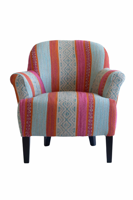 Rolled Arm Lounge Chair | Andrew Martin Victoria | Oroa.com