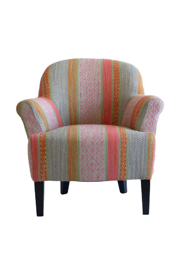 Rolled Arm Lounge Chair | Andrew Martin Victoria | Oroa.com