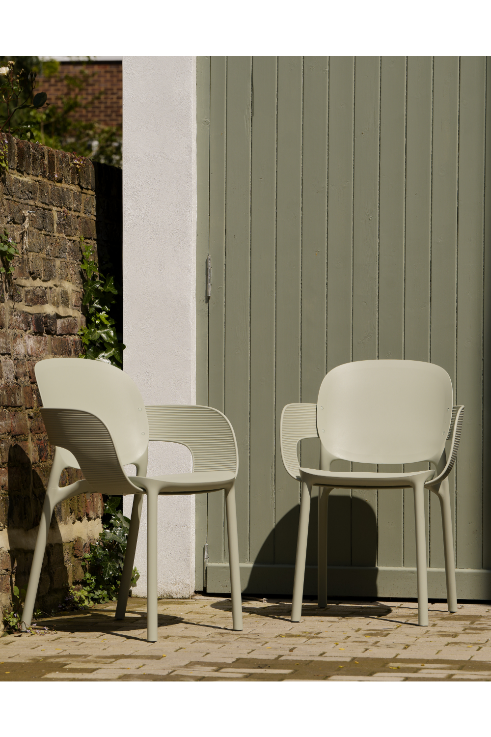 Arched Outdoor Dining Armchairs (4) | Andrew Martin Lewis | Oroa.com