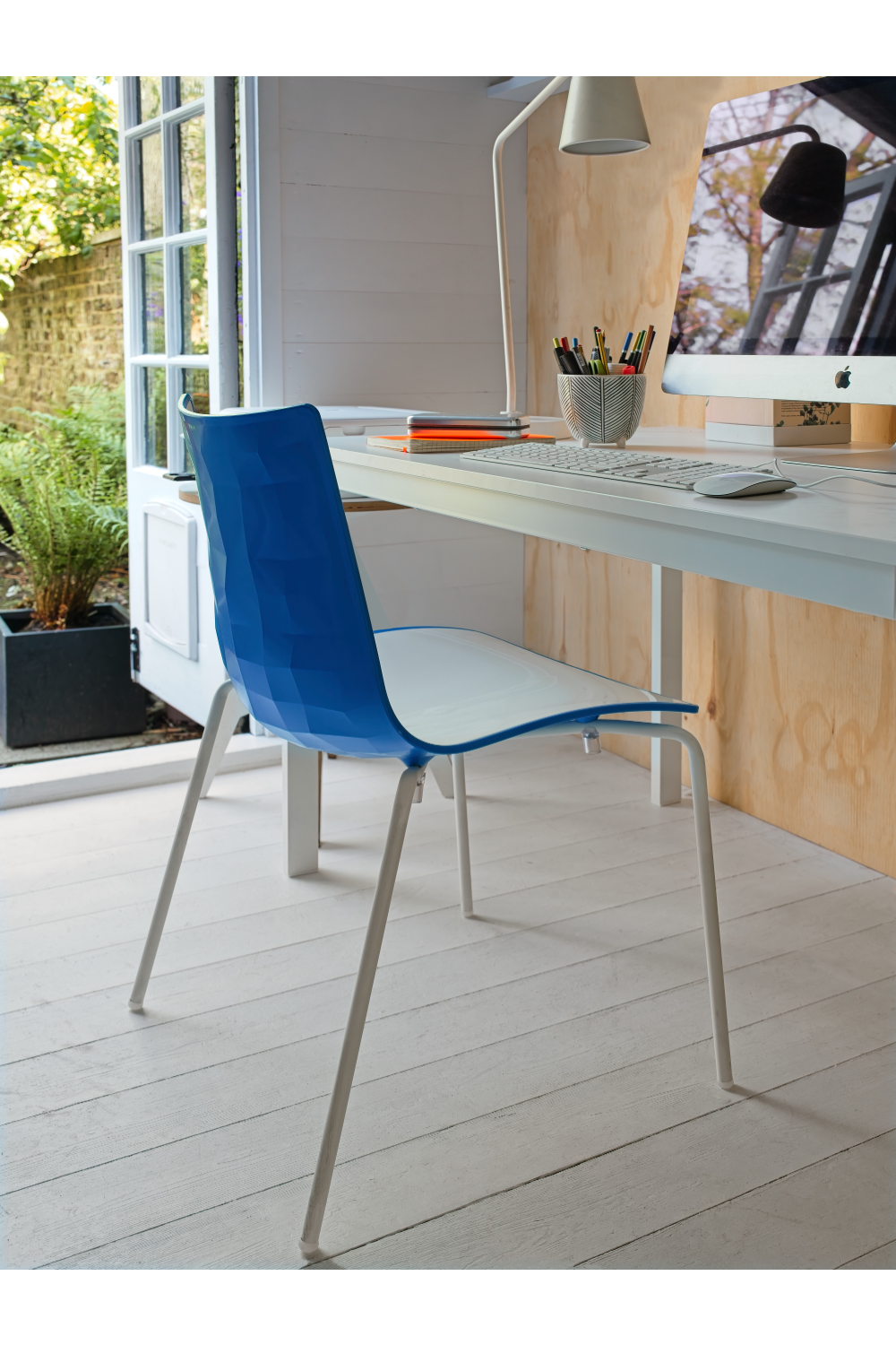 Shell Outdoor Dining Chair Set (4) | Andrew Martin Hopkins | Oroa.com