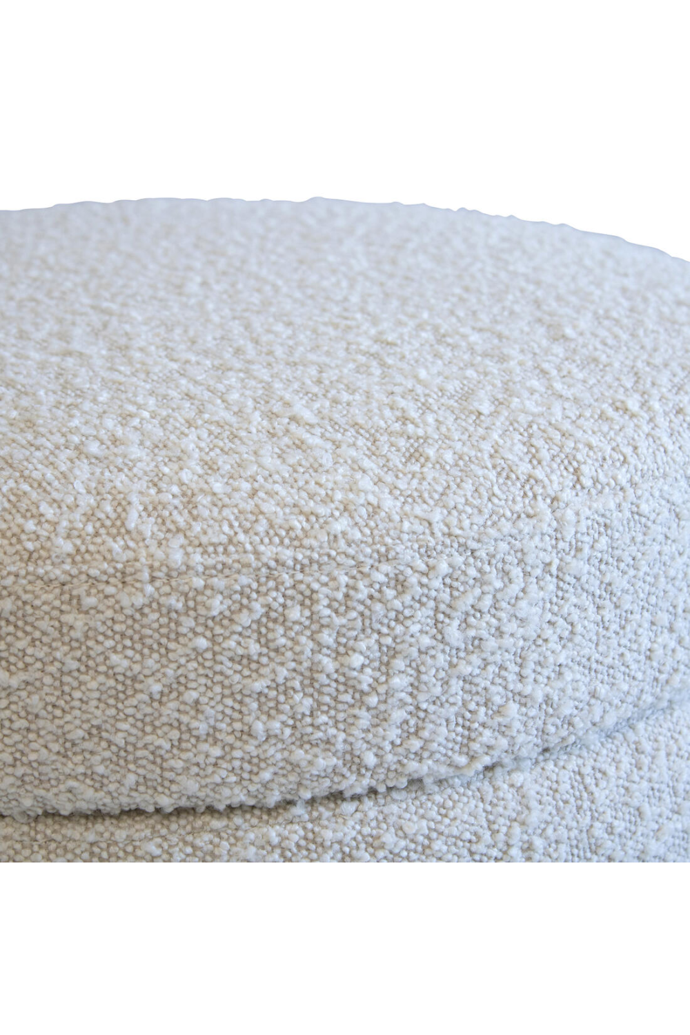 Bouclé Storage Ottoman | Andrew Martin Tondu | Oroa.com