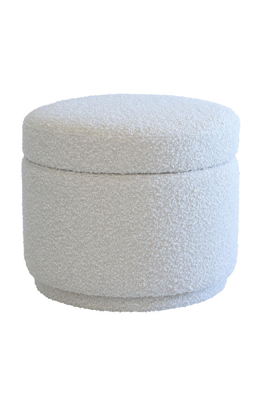 Bouclé Storage Ottoman | Andrew Martin Tondu | Oroa.com
