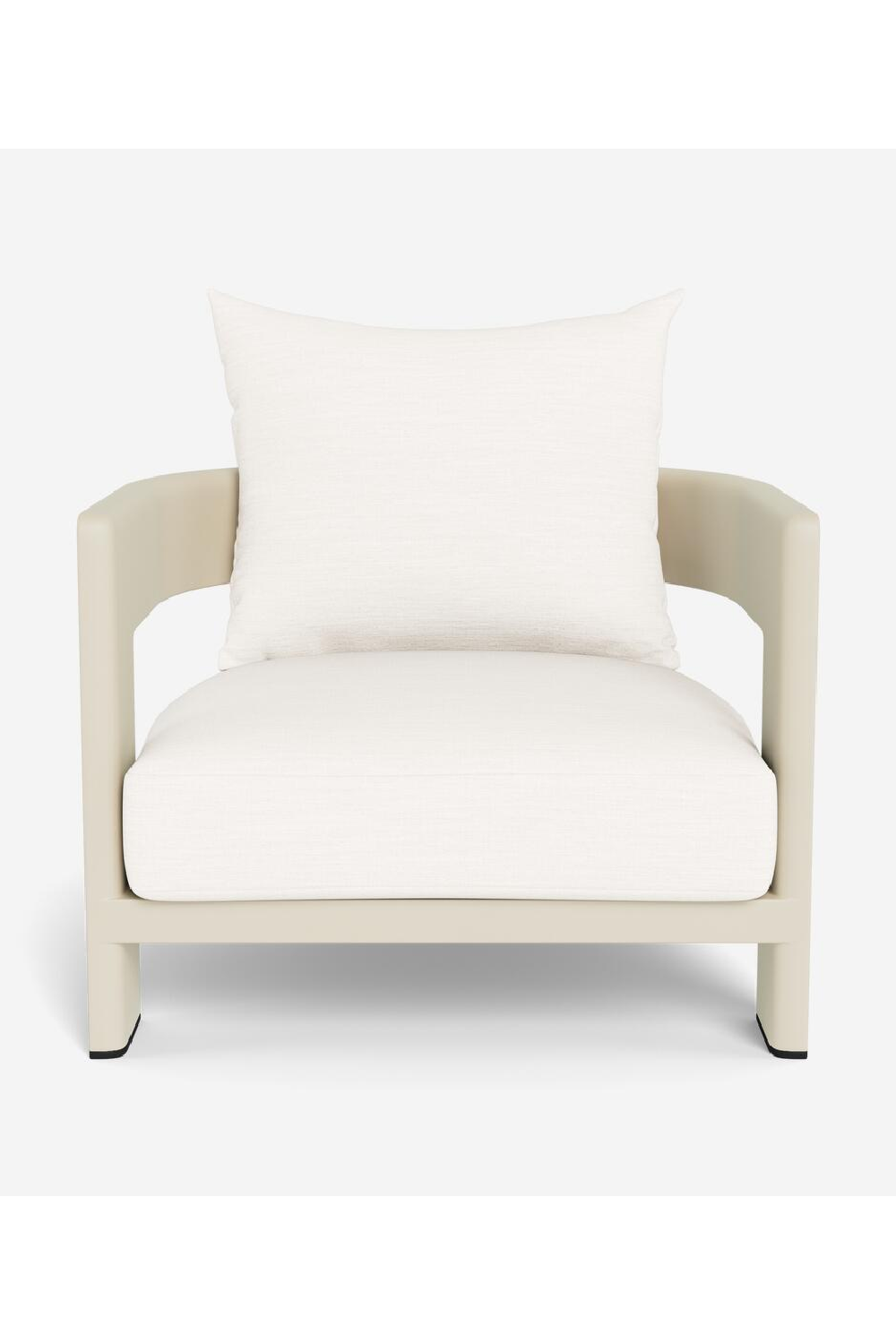 Outdoor Aluminium Lounge Chair | Andrew Martin Caicos | Oroa.com