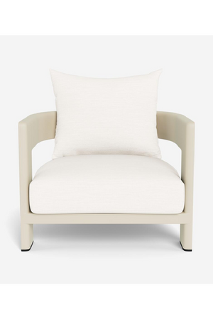 Outdoor Aluminium Lounge Chair | Andrew Martin Caicos | Oroa.com