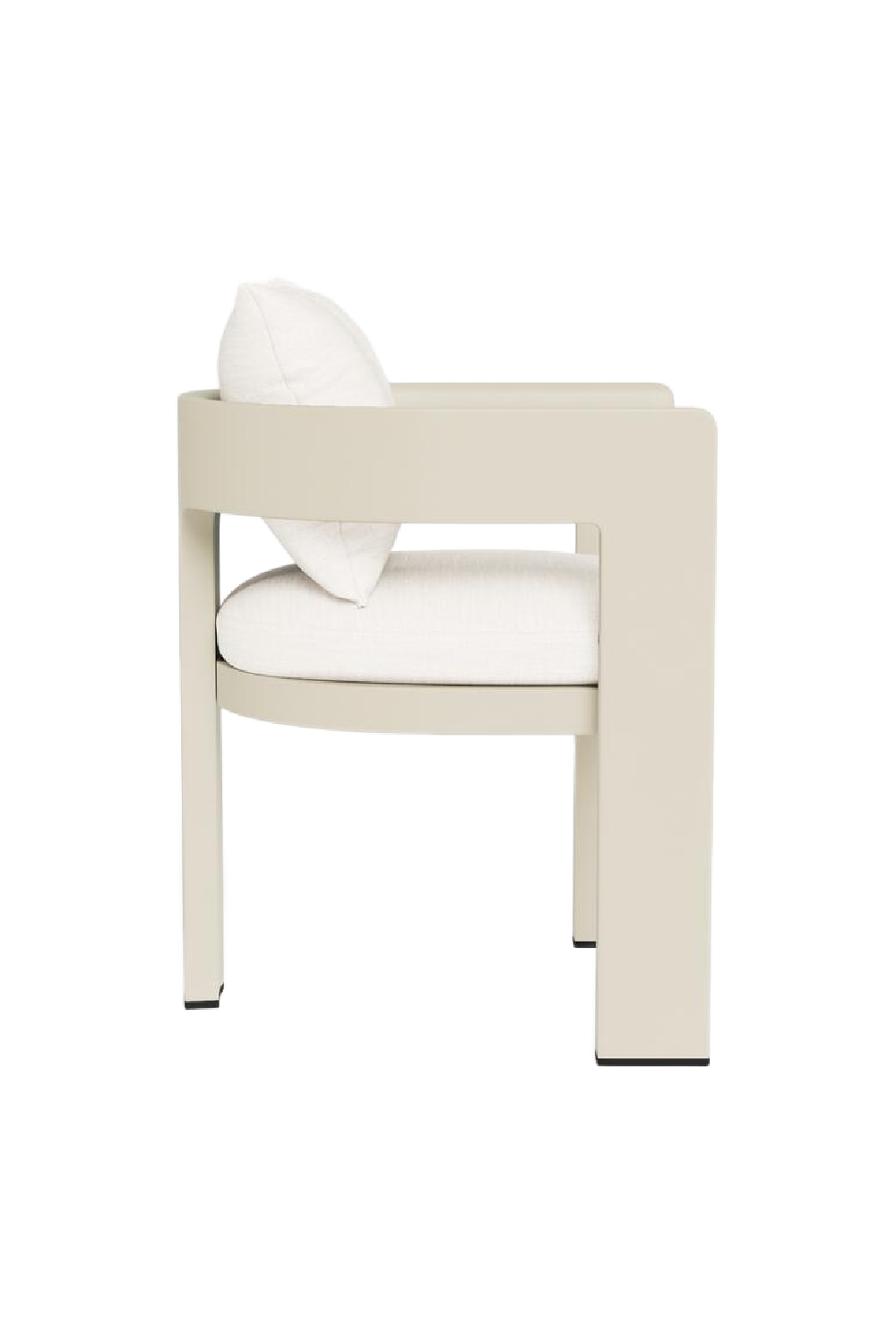 Outdoor Aluminium Dining Armchair | Andrew Martin Caicos | Woodfurniture.com