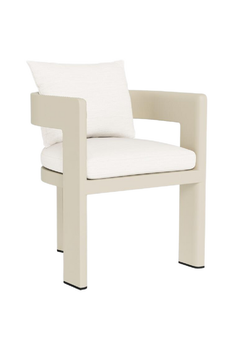 Outdoor Aluminium Dining Armchair | Andrew Martin Caicos | Woodfurniture.com